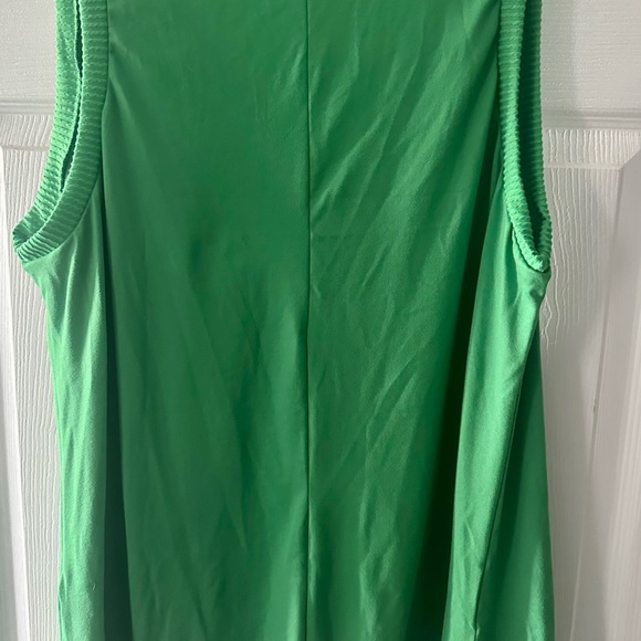 New BLUMIN V Neck Kelly Green Tank~ 3x - Picture 2 of 3